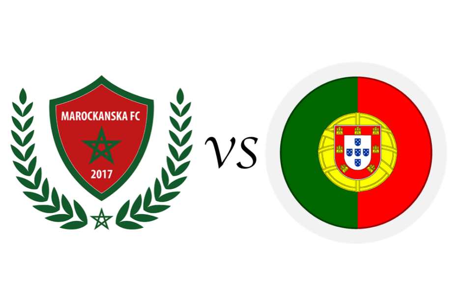 Marockos herrlandslag i fotboll mot Portugals herrlandslag i fotboll tidslinje